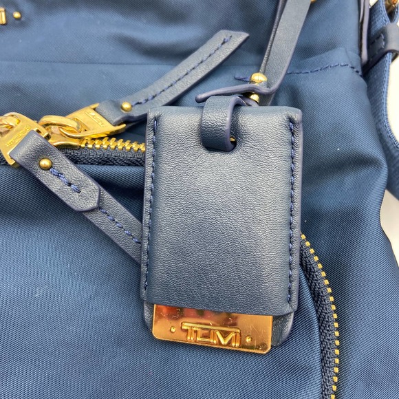 Tumi Bags Tumi Voyageur Capri Navy Blue Nylon Crossbody Purse